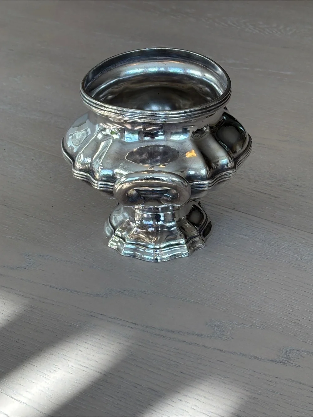 Silver Plate Tureen Bowl Vase Centerpiece Vintage Hotel The Emerson